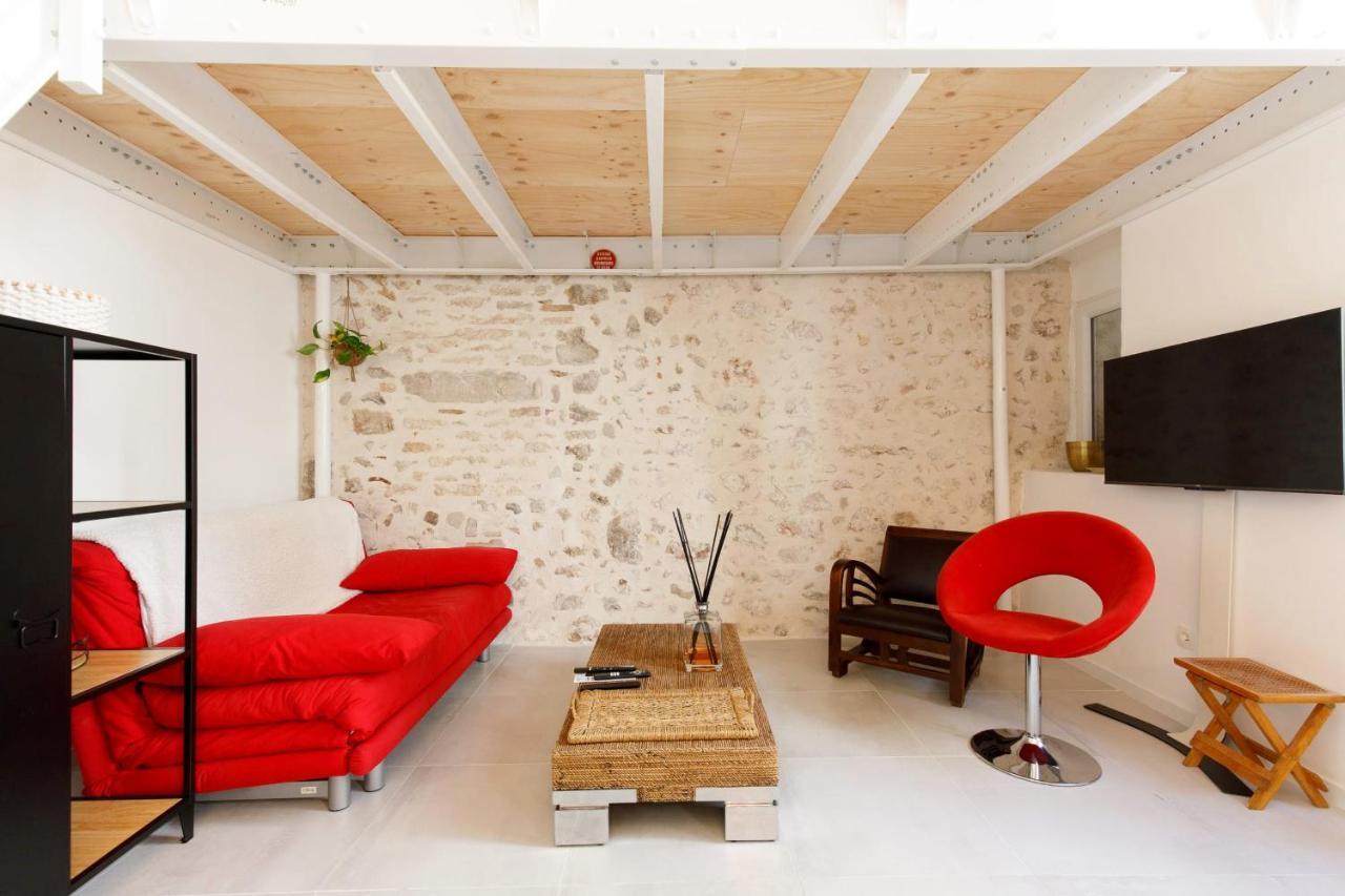 Superb Air-Conditioned Loft In The Heart Of Viel Antibes Apartment Bagian luar foto