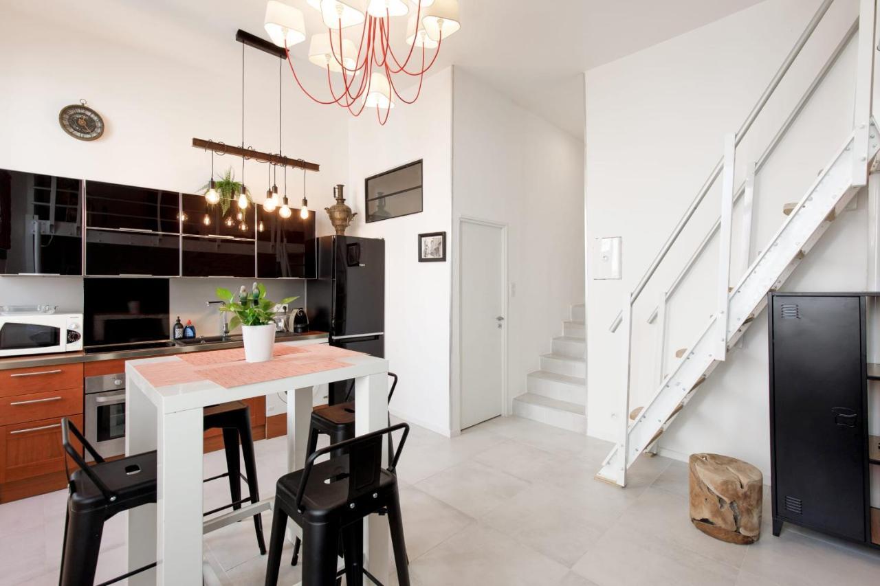 Superb Air-Conditioned Loft In The Heart Of Viel Antibes Apartment Bagian luar foto
