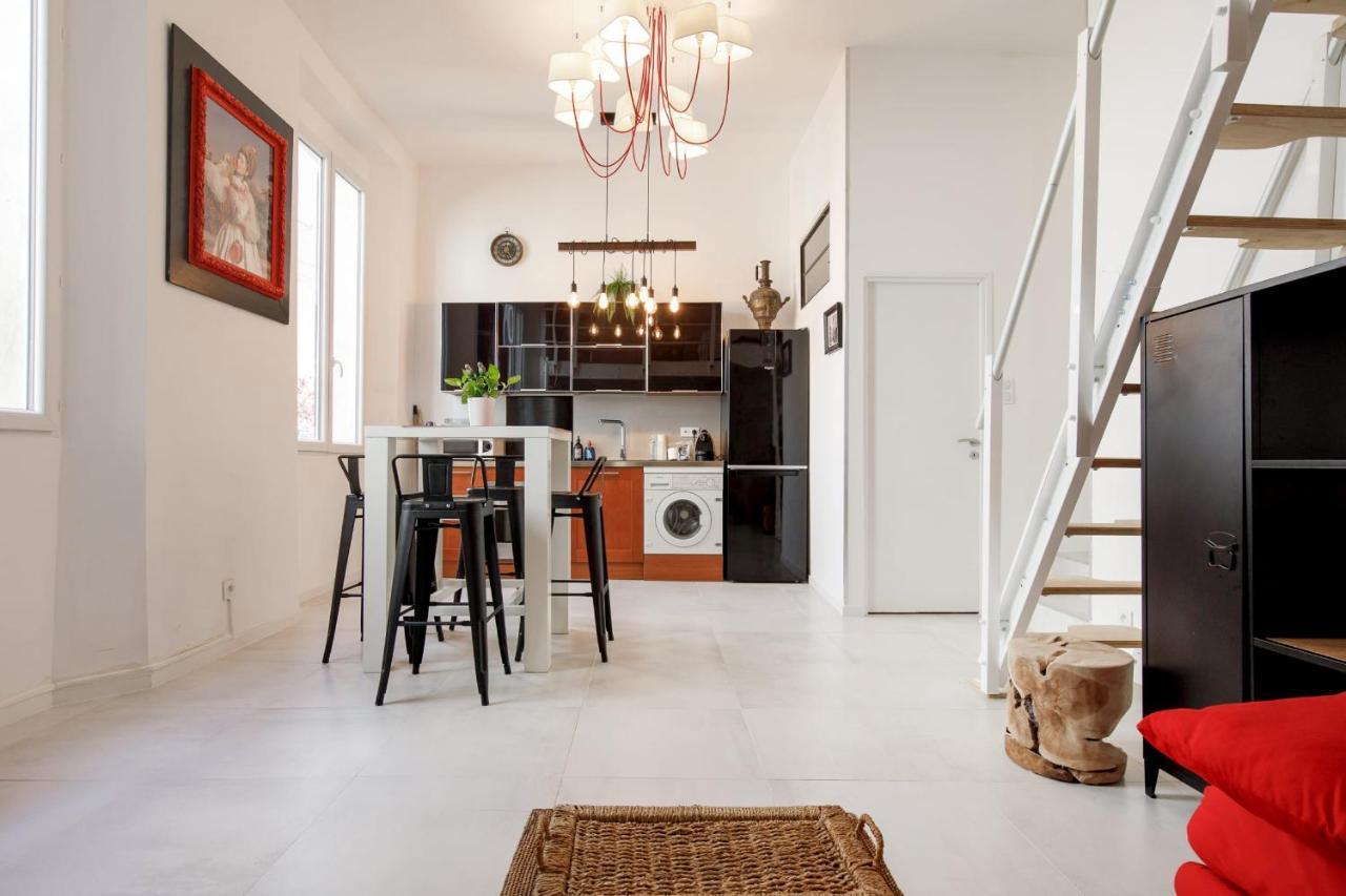 Superb Air-Conditioned Loft In The Heart Of Viel Antibes Apartment Bagian luar foto