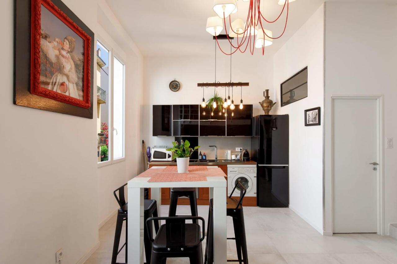 Superb Air-Conditioned Loft In The Heart Of Viel Antibes Apartment Bagian luar foto
